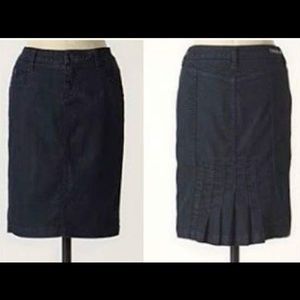 Level 99 Many Moods Denim Pencil Skirt